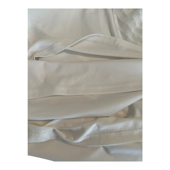 Calvin Klein White Puff Sleeve Blouse Size 2X - Picture 7 of 7